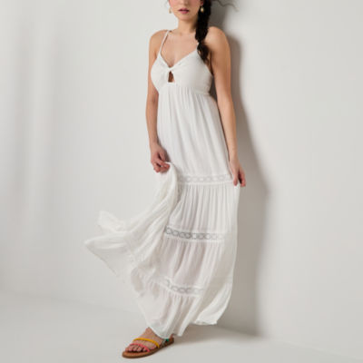 Arizona Womens Juniors Sleeveless Maxi Dress