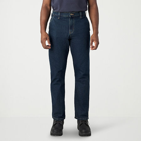 Dickies Flex Carpenter Mens Regular Fit Workwear Pant, 32 32, Blue