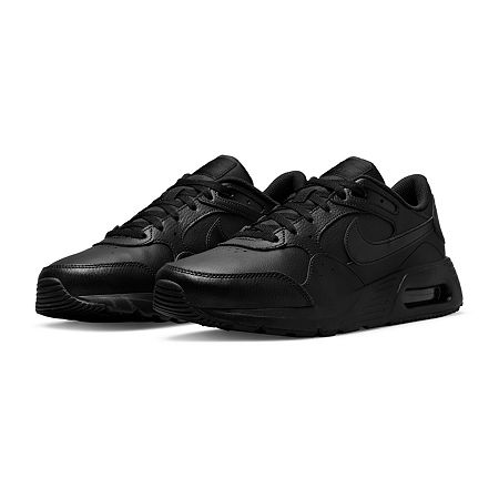 Nike Air Max Sc Leather Mens Sneakers, 7 Medium, Black