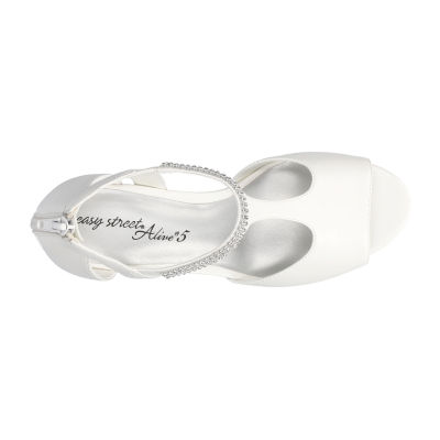 Easy Street Womens Flash Heeled Sandals