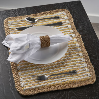 LR Home Anna Bohemian 4 Pack Placemat