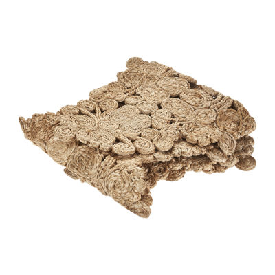 LR Home Ruby Circle Table Runner