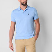 U.S. Polo Assn. Interlock Mens Classic Fit Short Sleeve Polo
