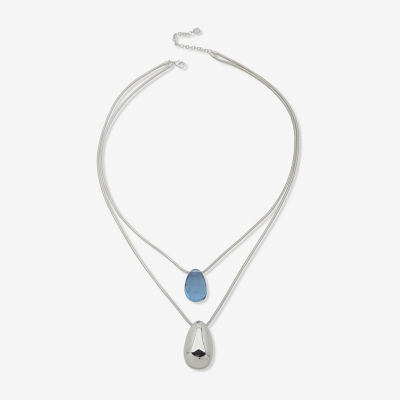 Worthington Womens 30 Inch Pendant Necklace