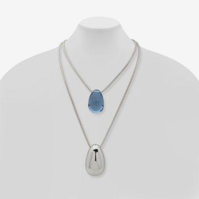 Worthington Womens 30 Inch Pendant Necklace