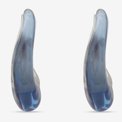 Worthington Womens 43.4mm Hoop Earrings