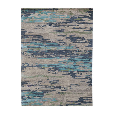 Amer Rugs Abriella Monique Camouflage Hand Tufted Indoor Rectangular Accent Rug