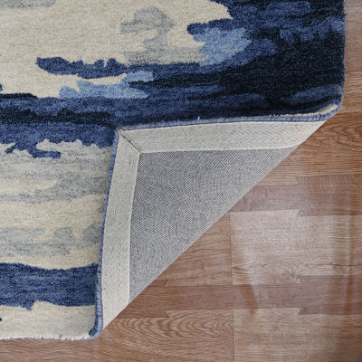 Amer Rugs Abriella Yuna Camouflage Hand Tufted Indoor Rectangular Accent Rug