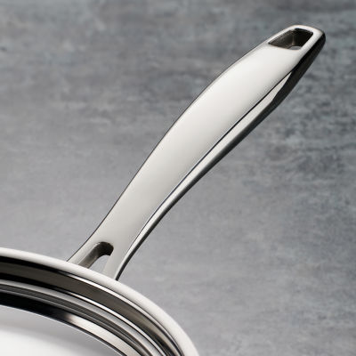 Tramontina Gourmet Tri-Ply Clad 18/10 Stainless Steel Induction-Ready Saucepan with Lid