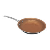 Gotham Steel Non Stick Hammered Copper 5QT Stock Pot with Glass Lid Copper  2690 - Best Buy