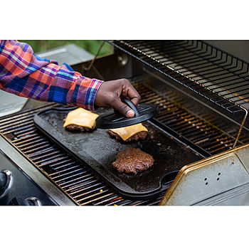 Lodge Grill Press | Black | One Size | Grilling Grill Sets | Oven Safe