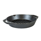 Lodge Cookware 12.5 Cast Iron Skillet Dual Handle, Color: Black - JCPenney