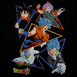 Little & Big Boys Crew Neck Dragon Ball Z Short Sleeve Graphic T-Shirt