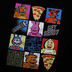 Little & Big Boys Crew Neck Five Nights at Freddys Short Sleeve Graphic T-Shirt