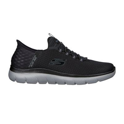 Skechers Mens Summits Hands Free Slip-Ins Slip-On Walking Shoes