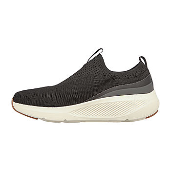 Skechers Run Mens Shoes Wide Color: Black White - JCPenney