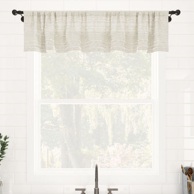 Clean Window Aya Rod Pocket Tailored Valances