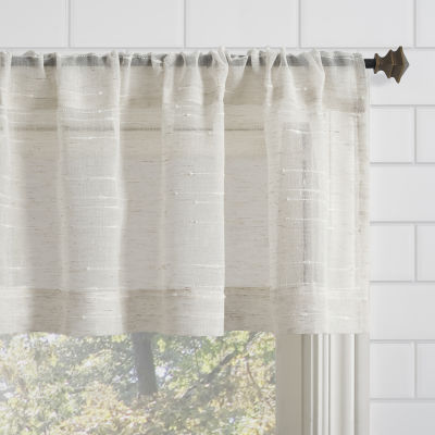 Clean Window Aya Rod Pocket Valance