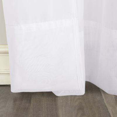 No 918 Erica Rod Pocket Sheer Single Curtain Panel
