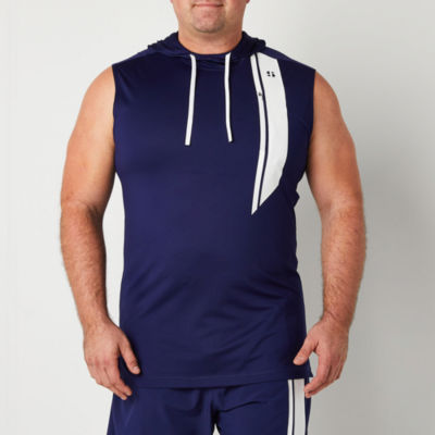 Sports Illustrated Mens Sleeveless Hoodie Big and Tall, Color: Blue  Sapphire - JCPenney