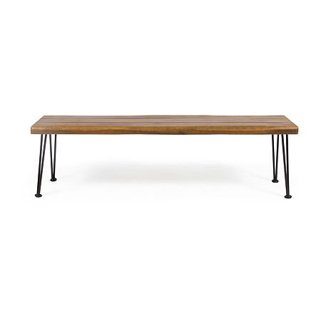 Zion Bench, One Size, Brown