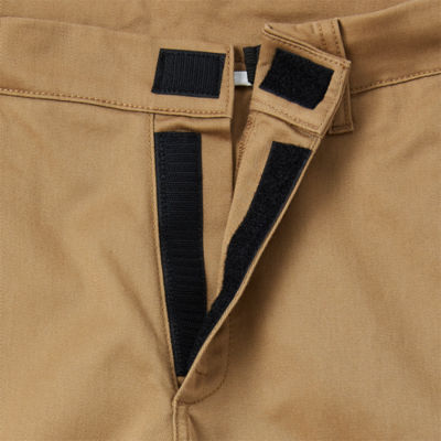 St. John's Bay Dexterity Universal Wrinkle Free Easy Care Mens Adaptive Adjustable Features Easy-on + Easy-off Classic Fit Flat Front Pant