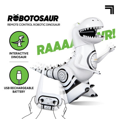 Sharper Image Toy RC Robotic Robotosaur Trainable