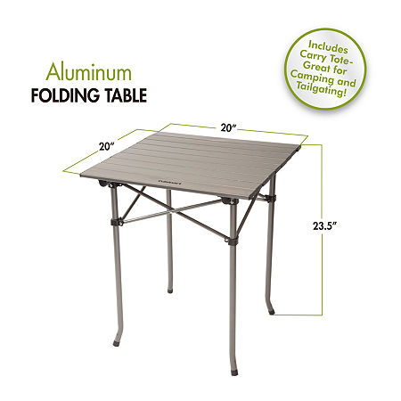 Cuisinart Outdoors Aluminum Folding Table Grill Set, One Size, Gray