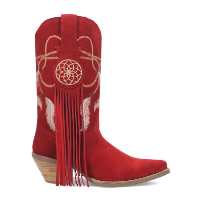 Dingo Womens Day Dream Block Heel Cowboy Boots