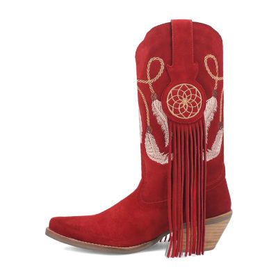 Dingo Womens Day Dream Block Heel Cowboy Boots