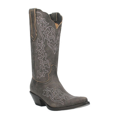 Dingo Womens Flirty N' Fun Stacked Heel Cowboy Boots