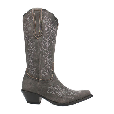 Dingo Womens Flirty N' Fun Stacked Heel Cowboy Boots