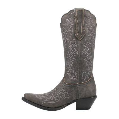 Dingo Womens Flirty N' Fun Stacked Heel Cowboy Boots