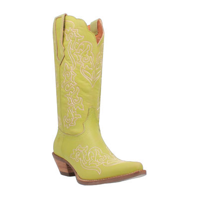 Dingo Womens Flirty N' Fun Stacked Heel Cowboy Boots