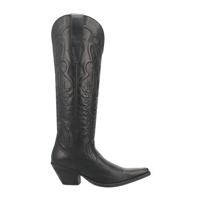 Dingo Womens Raisin Kane Stacked Heel Cowboy Boots