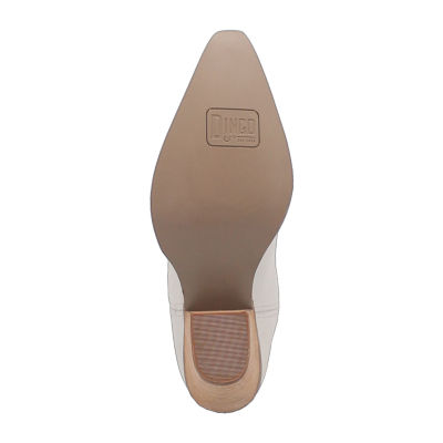 Dingo Womens Raisin Kane Stacked Heel Cowboy Boots