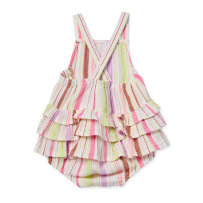 Okie Dokie Baby Girls Sleeveless Romper