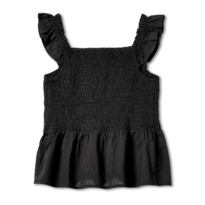 Thereabouts Little & Big Girls Square Neck Tank Top