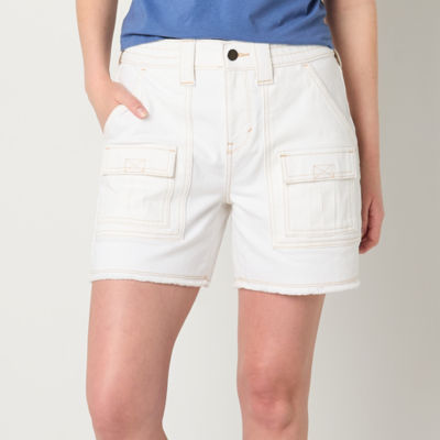 a.n.a Womens High Rise Denim Short