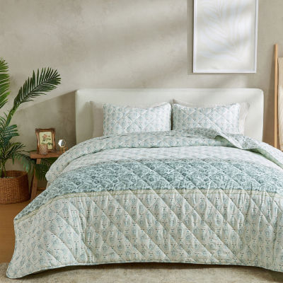 Patina Vie Maison Vintage Printed Quilt Set