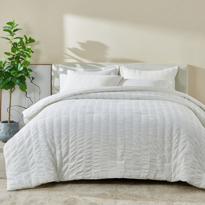 Patina Vie Maison Reversible Textured Stripe 3-pc. Lightweight Comforter Set