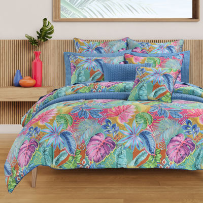 Queen Street Hana Tropical Midweight Comforter Set