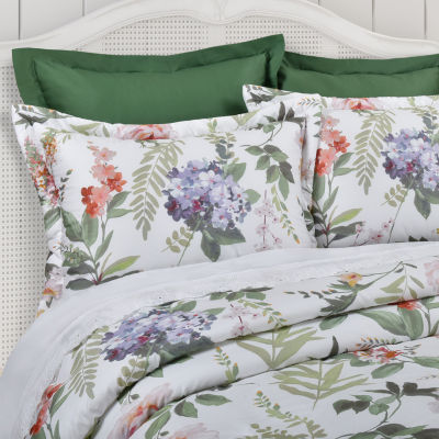 Queen Street Claudia 3-pc. Floral Midweight Comforter Set