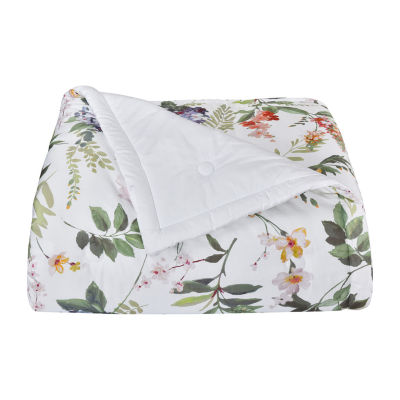 Queen Street Claudia 3-pc. Floral Midweight Comforter Set