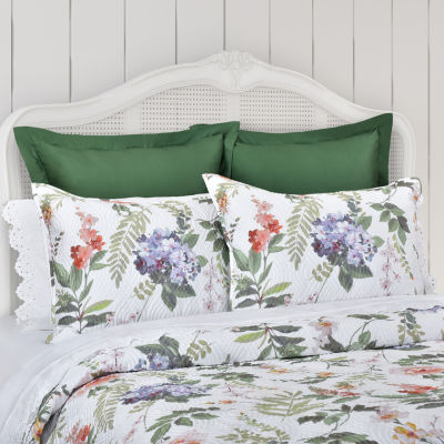 Queen Street Claudia 3-pc. Floral Hypoallergenic Quilt Set