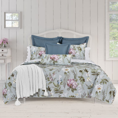 Queen Street Sakura 3-pc. Floral Hypoallergenic Quilt Set