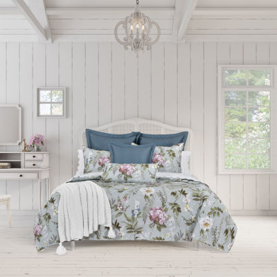 Queen Street Sakura 3-pc. Floral Hypoallergenic Quilt Set