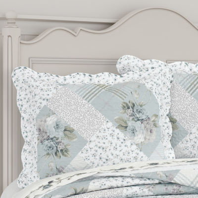 Royal Court Bungalow Spa Floral Quilt Set