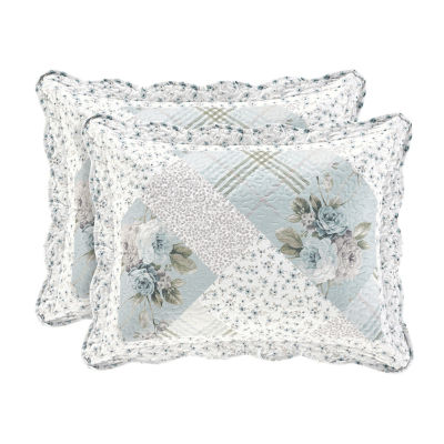 Royal Court Bungalow Spa Floral Quilt Set