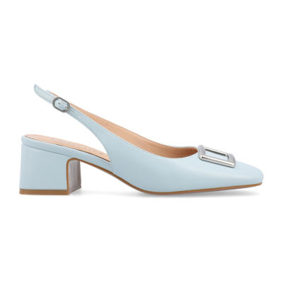 Journee Collection Womens Everlee Block Heel Pumps